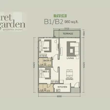 D Secret Homestay 2Br Condo Luxury Johor Bahru Exterior photo